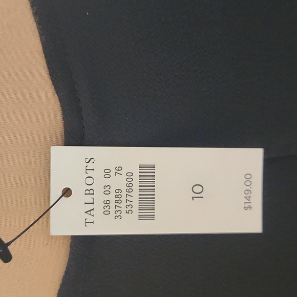 NWT Fab little black dress, Talbots 10 - Picture 4 of 8